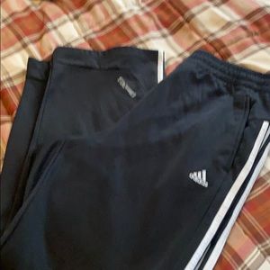 Adidas black classic track pant. Clima365